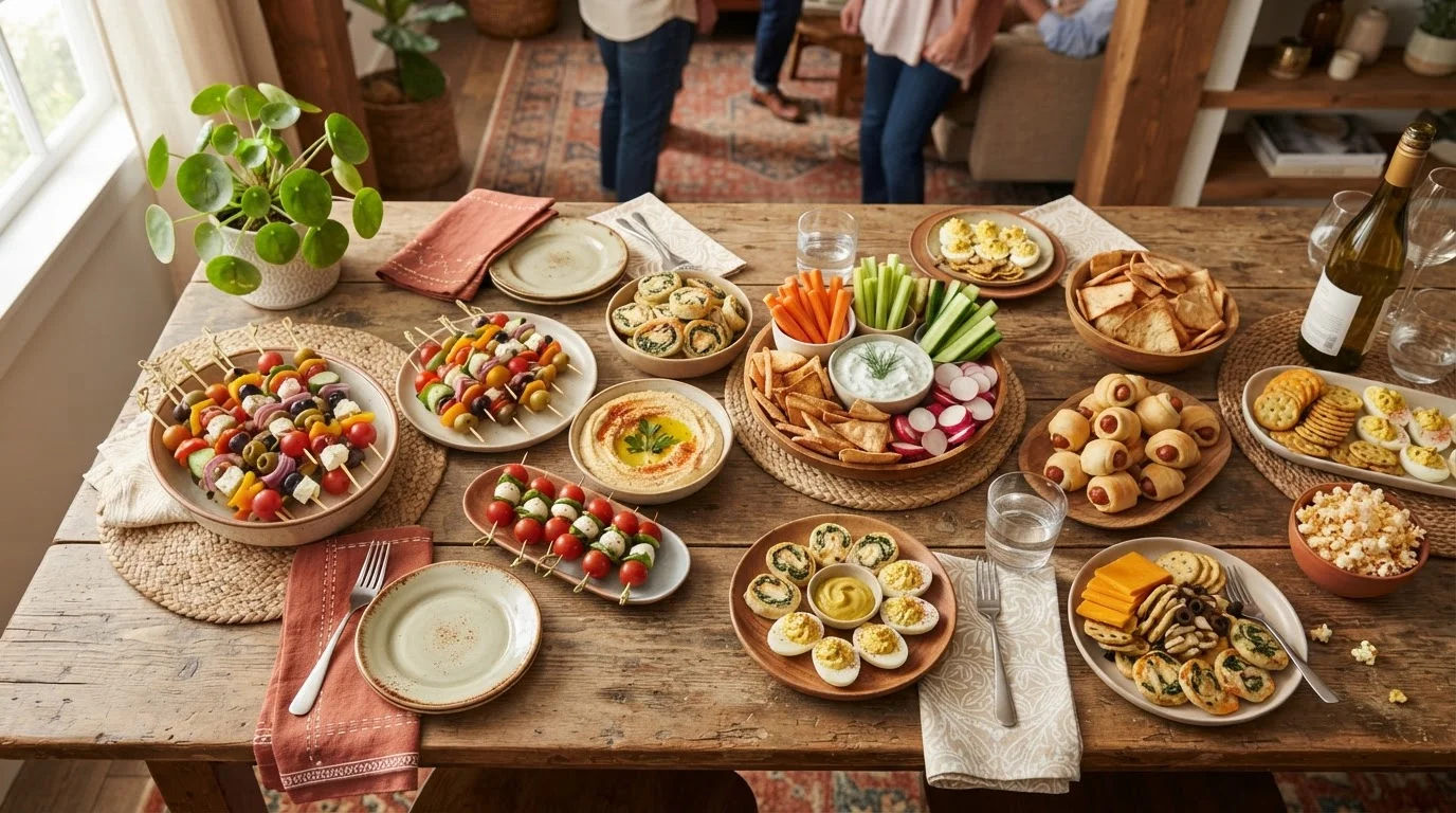 Appetizer Planning for Parties Without the Stress or Overspending