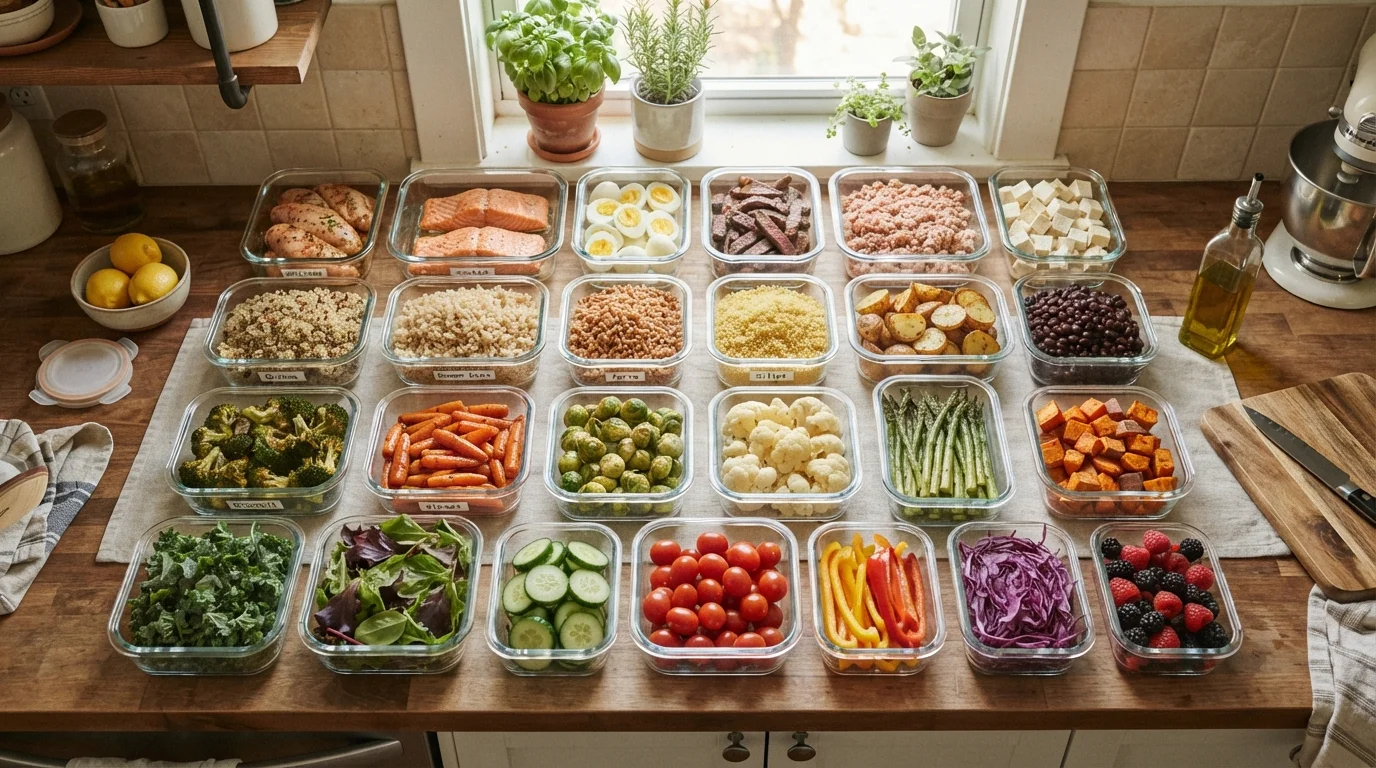 Batch Cooking Basics: Feeding a Family of Four for Under $75 a Week