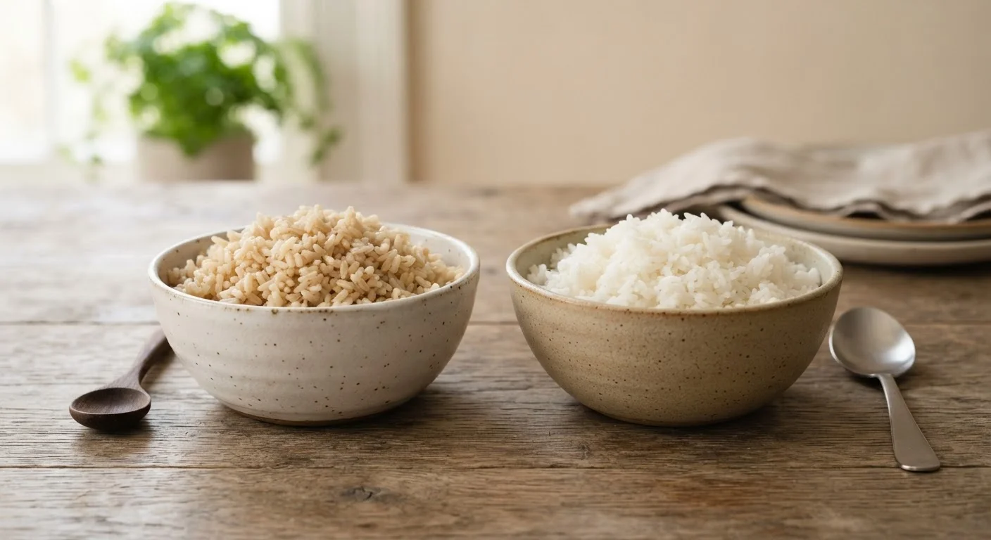 Brown Rice vs. White Rice: Which One Actually Belongs in a Balanced Diet?