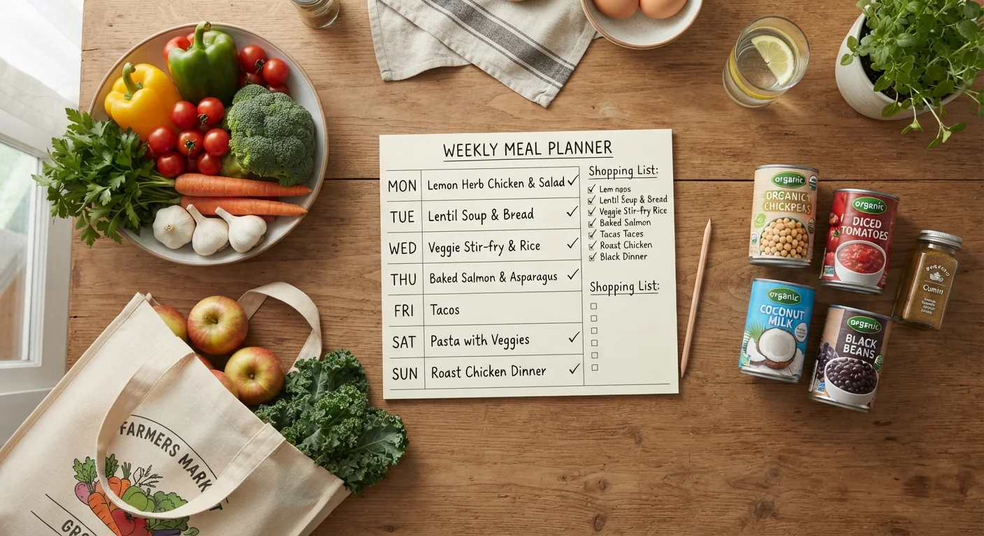 Before You Shop: A Meal Planning Checklist for the Week Ahead