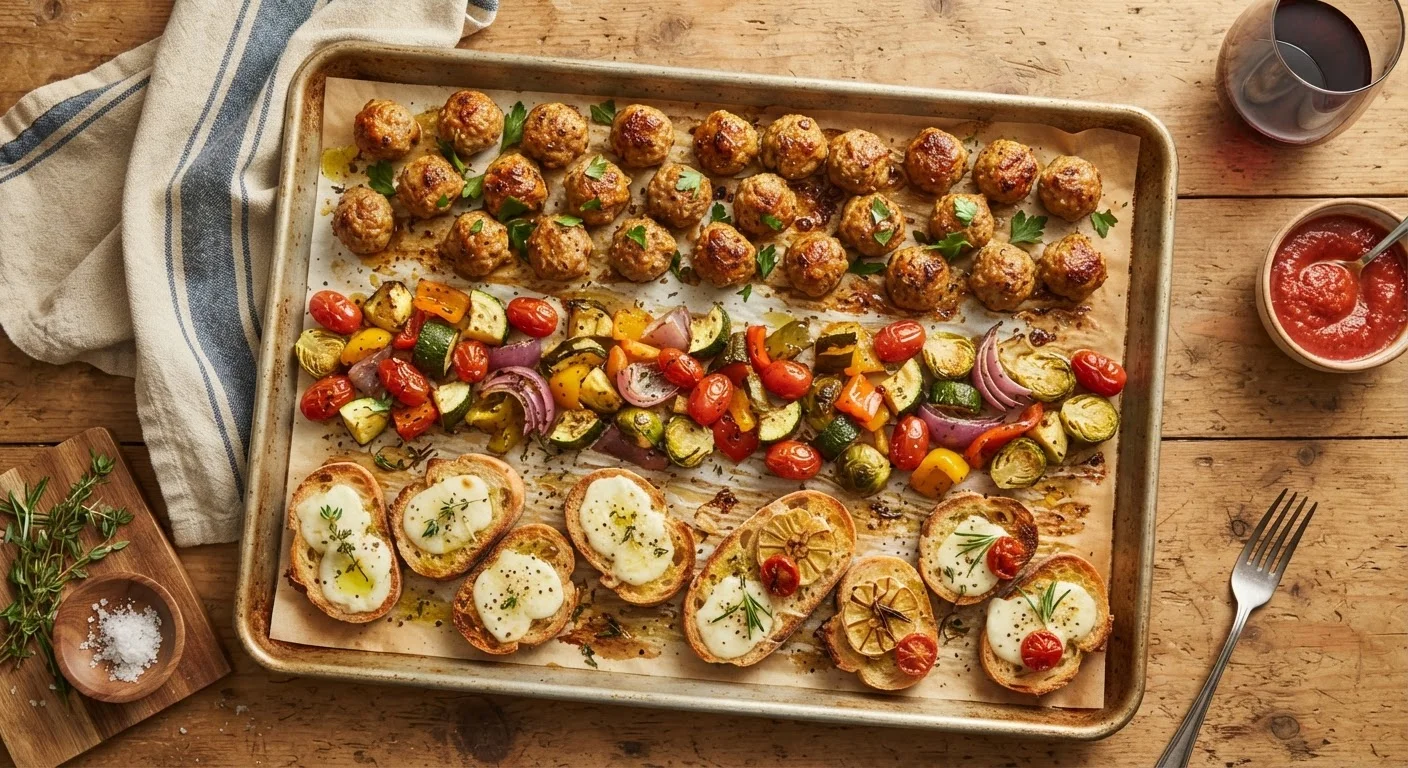 Sheet Pan Appetizers: Less Cleanup, Lower Cost, Big Flavor